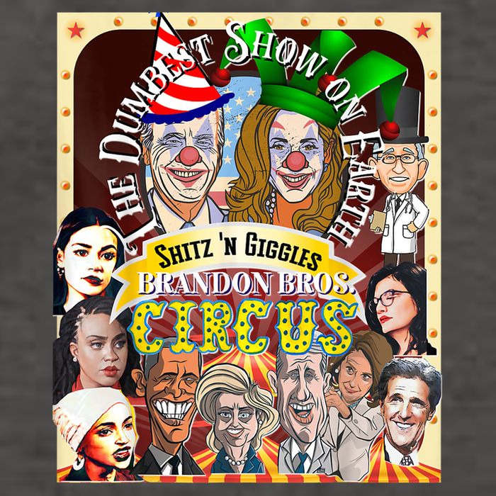 The Dumbest Show On Earth Circus Anti Democratic  Vector Backpack
