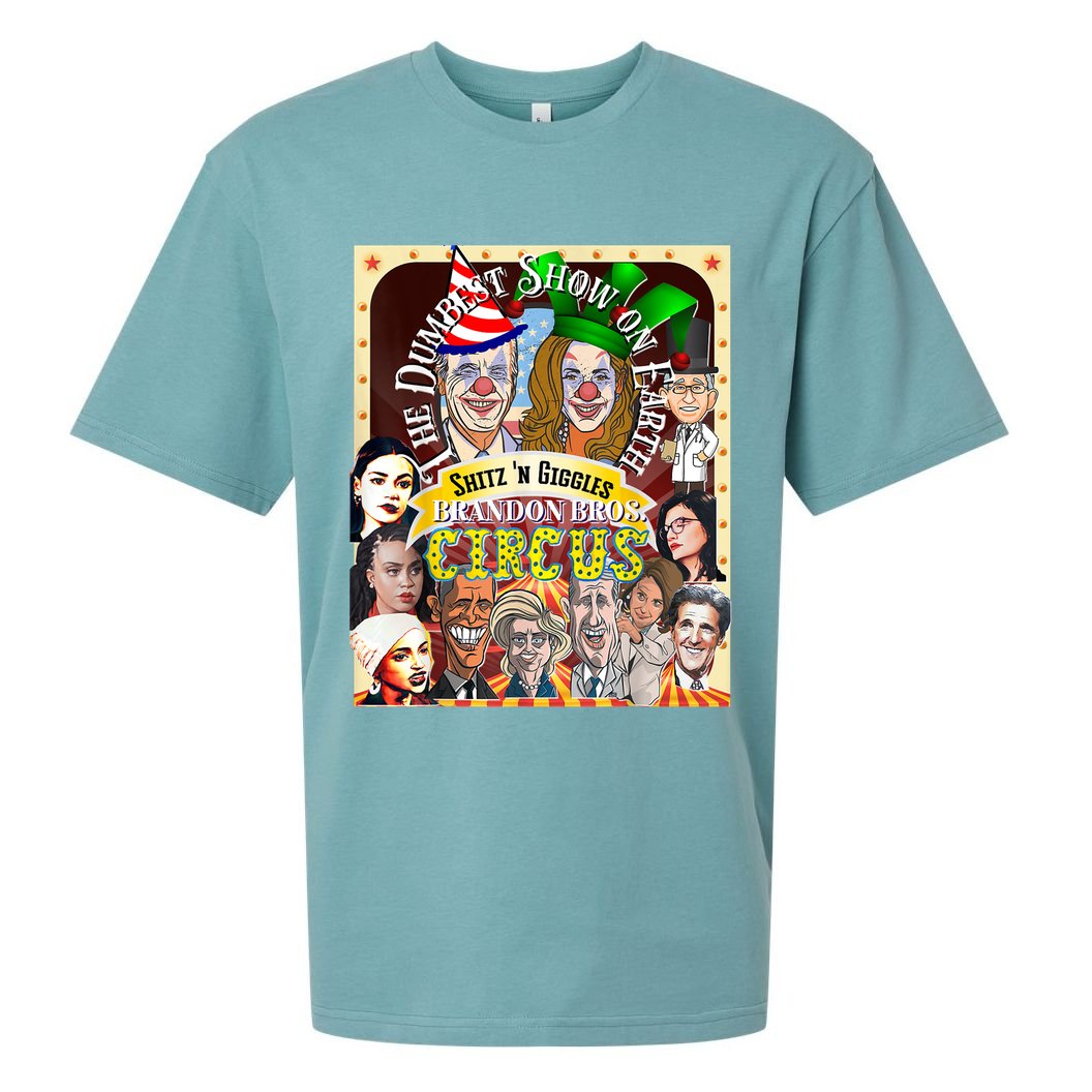 The Dumbest Show On Earth Circus Anti Democratic  Sueded Cloud Jersey T-Shirt