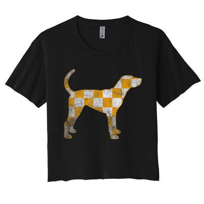 Tennessee Dog Sport Lovers Rocky Top Women's Crop Top Tee