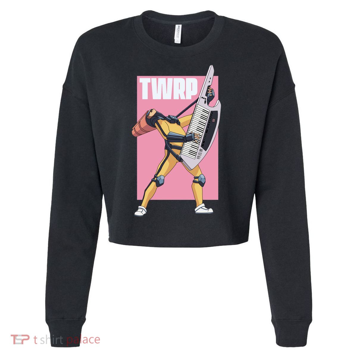 Twrp Doctor Sung Cropped Pullover Crew