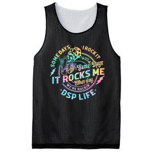 Tie Dye Some Days I Rock It Some Days It Rocks Me Dsp Life Some Days I Rock Dsp Mesh Reversible Basketball Jersey Tank