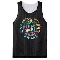 Tie Dye Some Days I Rock It Some Days It Rocks Me Dsp Life Some Days I Rock Dsp Mesh Reversible Basketball Jersey Tank