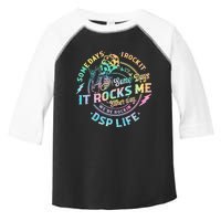 Tie Dye Some Days I Rock It Some Days It Rocks Me Dsp Life Some Days I Rock Dsp Toddler Fine Jersey T-Shirt