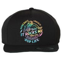 Tie Dye Some Days I Rock It Some Days It Rocks Me Dsp Life Some Days I Rock Dsp Wool Snapback Cap