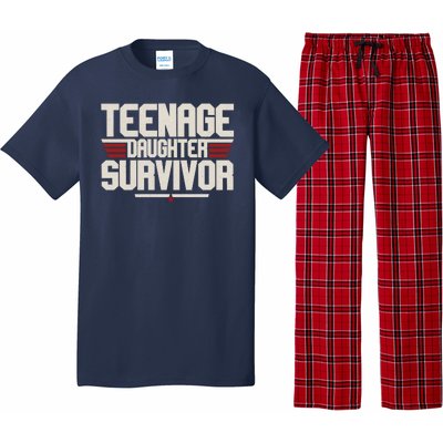 Teenage Daughter Survivor Funny Parent Gift Pajama Set