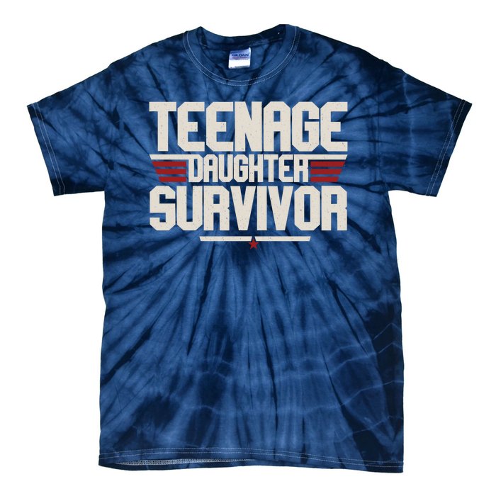 Teenage Daughter Survivor Funny Parent Gift Tie-Dye T-Shirt