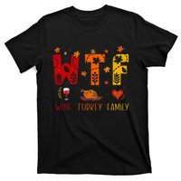 Turkey Day Shenanigans Hilarious Thanksgiving Wine T-Shirt