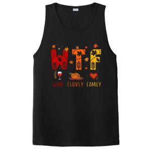 Turkey Day Shenanigans Hilarious Thanksgiving Wine PosiCharge Competitor Tank