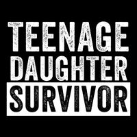 Teenage Daughter Survivor Popular Parenting Quote Funny Parent Impact Tech Backpack