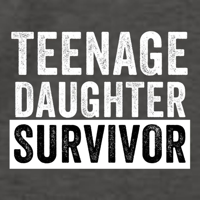 Teenage Daughter Survivor Popular Parenting Quote Funny Parent Vector Backpack