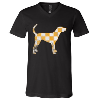 Tennessee Dog Sport Lovers V-Neck T-Shirt