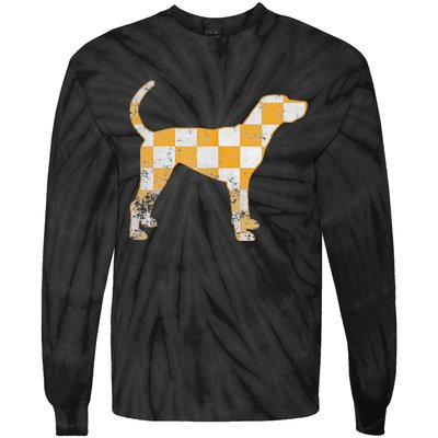 Tennessee Dog Sport Lovers Tie-Dye Long Sleeve Shirt