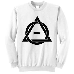 T.H.E.T.A D.E.L.T.A Symbol Therianthropy Therian Therian Symbol Sweatshirt