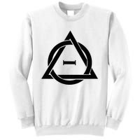 T.H.E.T.A D.E.L.T.A Symbol Therianthropy Therian Therian Symbol Sweatshirt