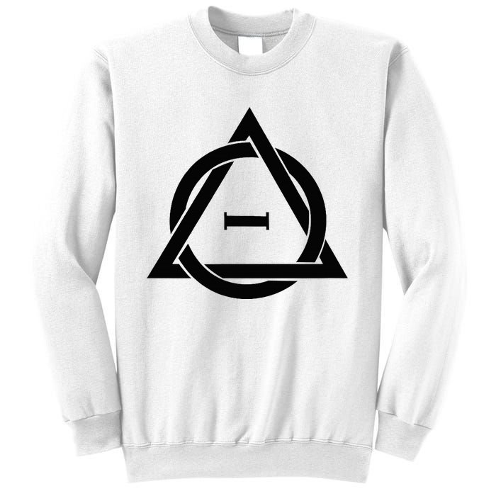 T.H.E.T.A D.E.L.T.A Symbol Therianthropy Therian Therian Symbol Sweatshirt