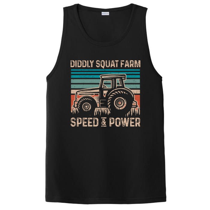 Tractor Diddly Squat Farm Speed And Power Fathers Day Tractor Dad PosiCharge Competitor Tank