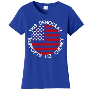 This Democrat Supports Liz Cheney Republican Trendy Gift Women's T-Shirt