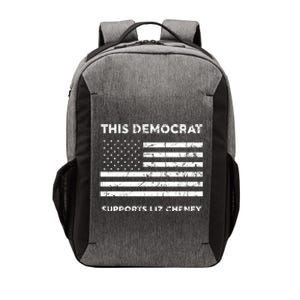 This Democrat Supports Liz Cheney Gift Vector Backpack