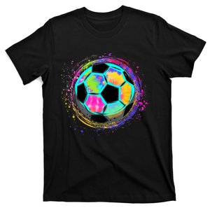 Tie Dye Soccer Ball For All Soccer Lovers T-Shirt