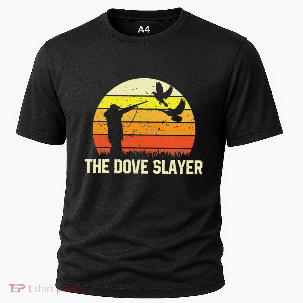 The Dove S.L.A.Y.E.R Vintage Retro Dove Hunting Performance Shirt