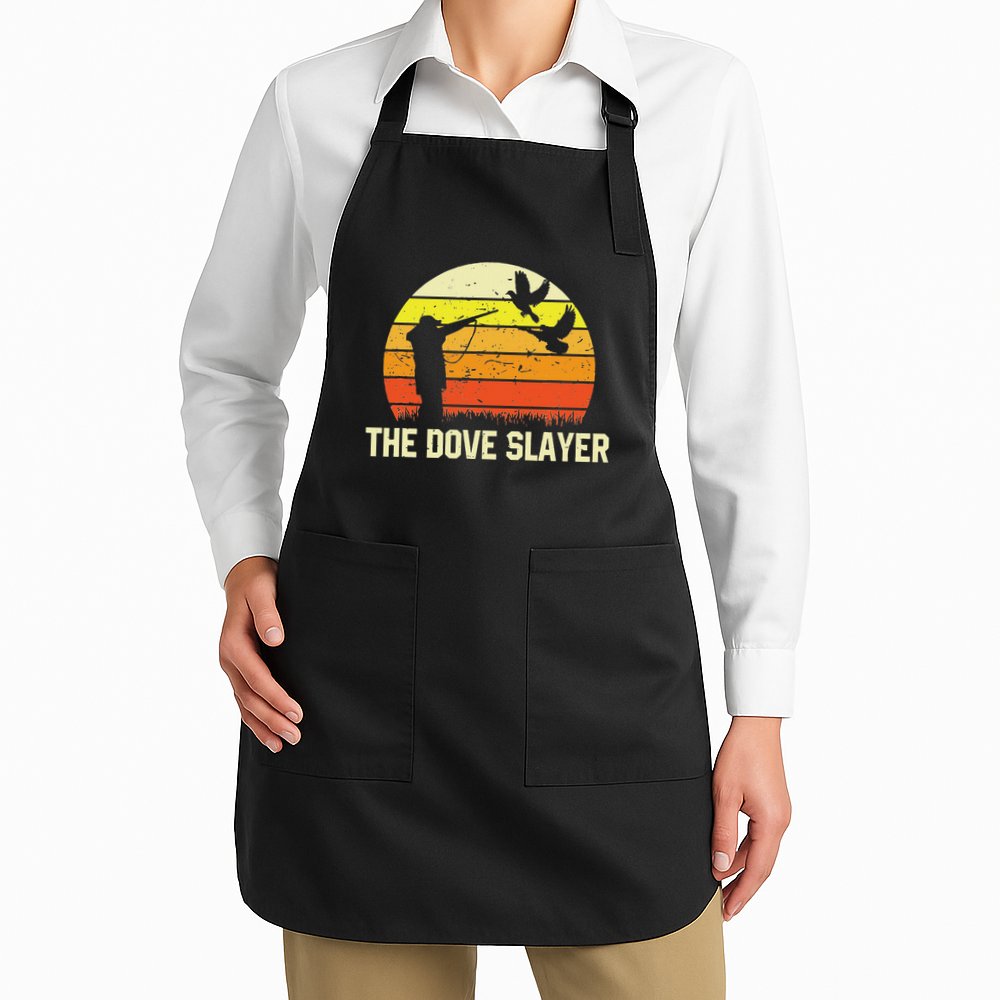 The Dove S.L.A.Y.E.R Vintage Retro Dove Hunting Apron