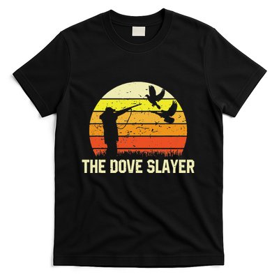 The Dove S.L.A.Y.E.R Vintage Retro Dove Hunting T-Shirt