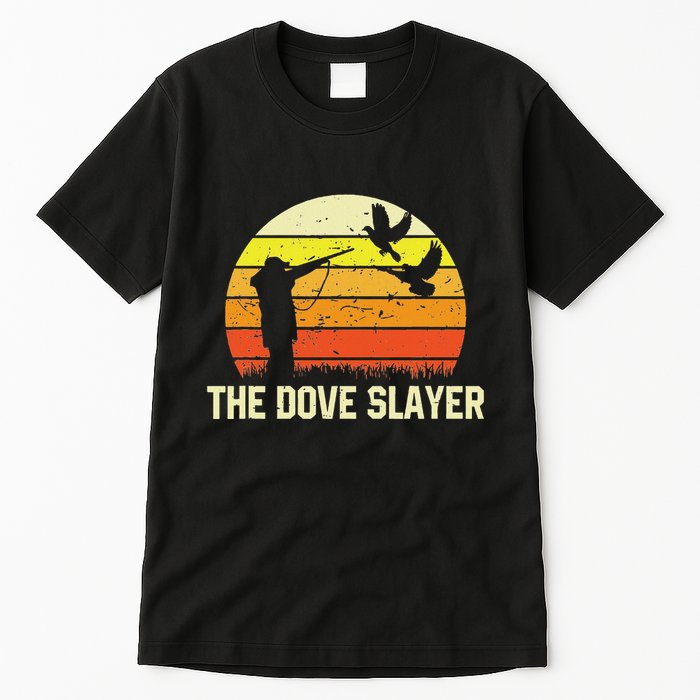 The Dove S.L.A.Y.E.R Vintage Retro Dove Hunting Tall T-Shirt