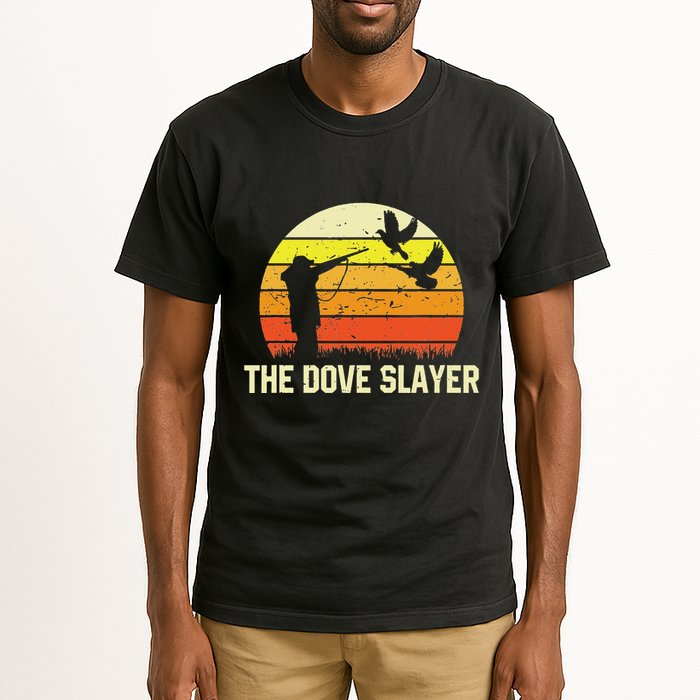 The Dove S.L.A.Y.E.R Vintage Retro Dove Hunting Tall T-Shirt