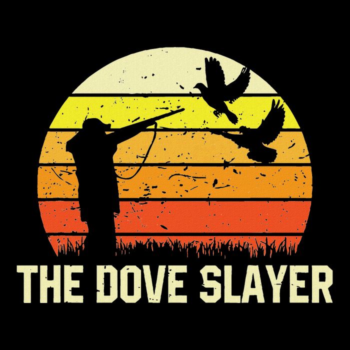 The Dove S.L.A.Y.E.R Vintage Retro Dove Hunting Tall T-Shirt