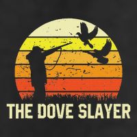The Dove S.L.A.Y.E.R Vintage Retro Dove Hunting Golf Towel