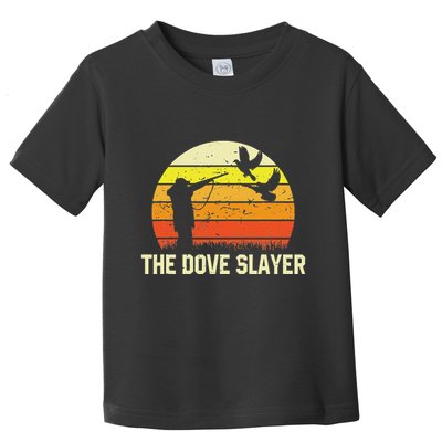 The Dove S.L.A.Y.E.R Vintage Retro Dove Hunting Toddler T-Shirt