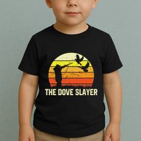 The Dove S.L.A.Y.E.R Vintage Retro Dove Hunting Toddler T-Shirt