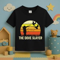 The Dove S.L.A.Y.E.R Vintage Retro Dove Hunting Toddler T-Shirt