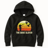 The Dove S.L.A.Y.E.R Vintage Retro Dove Hunting Kids Hoodie