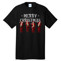 Trump Dance Santa Claus Christmas Xmas Pajamas Holiday Tall T-Shirt