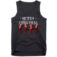 Trump Dance Santa Claus Christmas Xmas Pajamas Holiday Tank Top