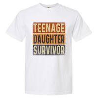 Teenage Daughter Survivor Retro Vintage Garment-Dyed Heavyweight T-Shirt