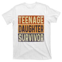 Teenage Daughter Survivor Retro Vintage T-Shirt