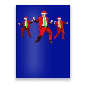 Trump Dance Santa Claus Christmas Xmas Pajamas Poster