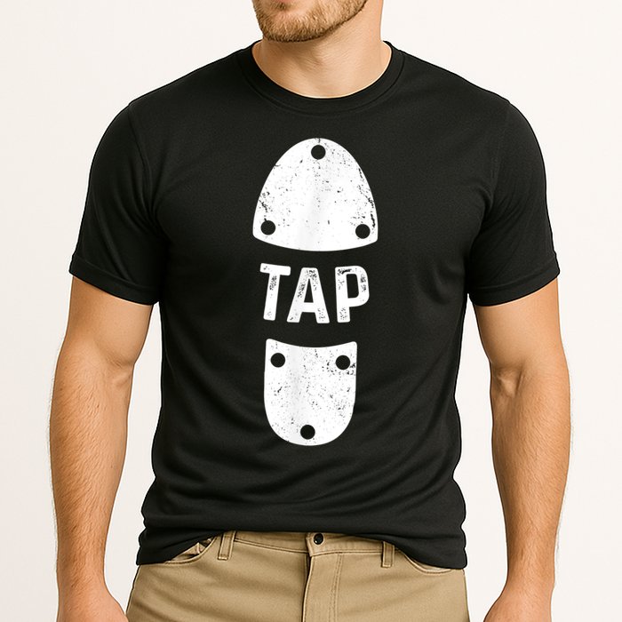 Tap Dancer Shoe Tap Dance Cooling Performance Crew T-Shirt