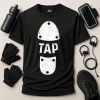 Tap Dancer Shoe Tap Dance Cooling Performance Crew T-Shirt