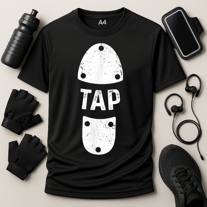 Tap Dancer Shoe Tap Dance Cooling Performance Crew T-Shirt