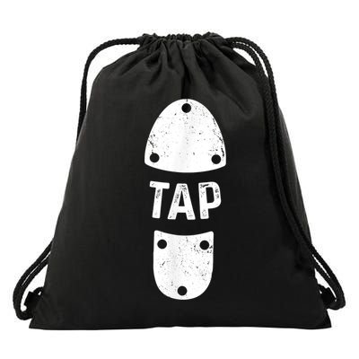 Tap Dancer Shoe Tap Dance Drawstring Bag