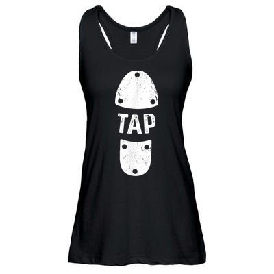 Tap Dancer Shoe Tap Dance Ladies Essential Flowy Tank