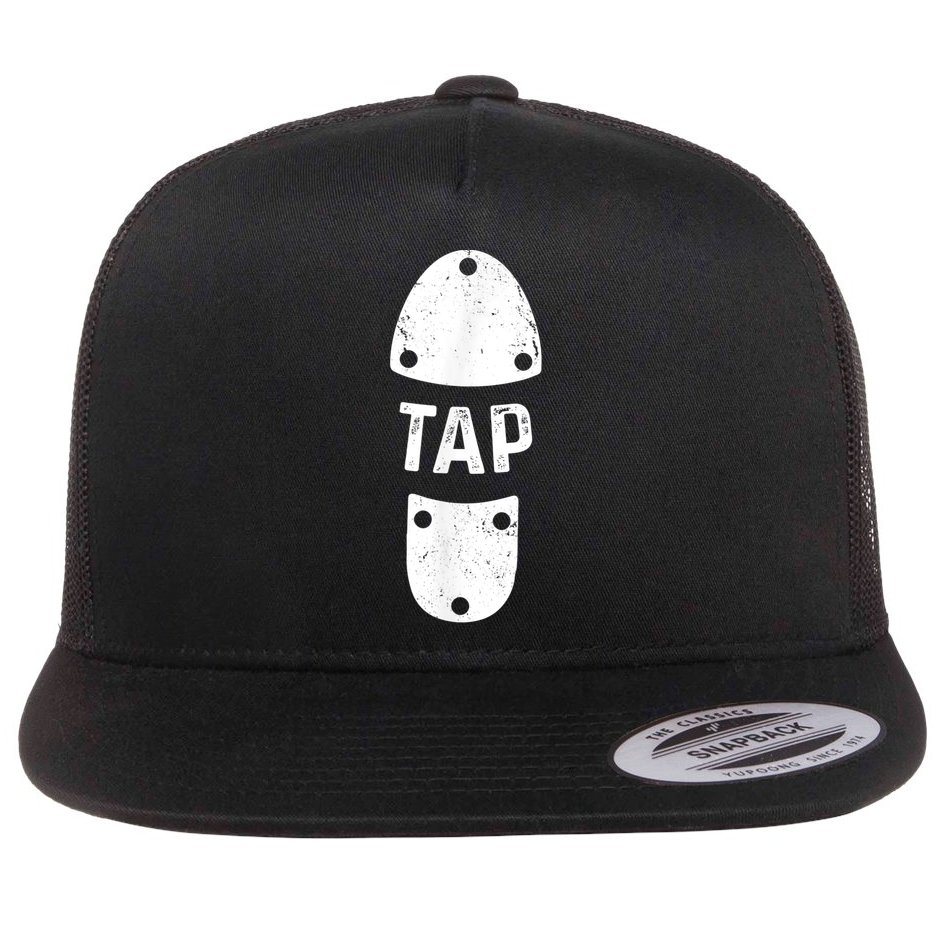 Tap Dancer Shoe Tap Dance Flat Bill Trucker Hat