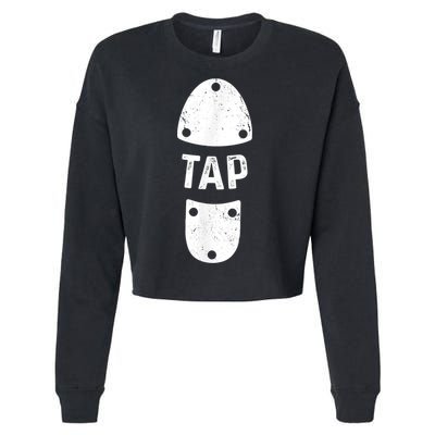 Tap Dancer Shoe Tap Dance Cropped Pullover Crew