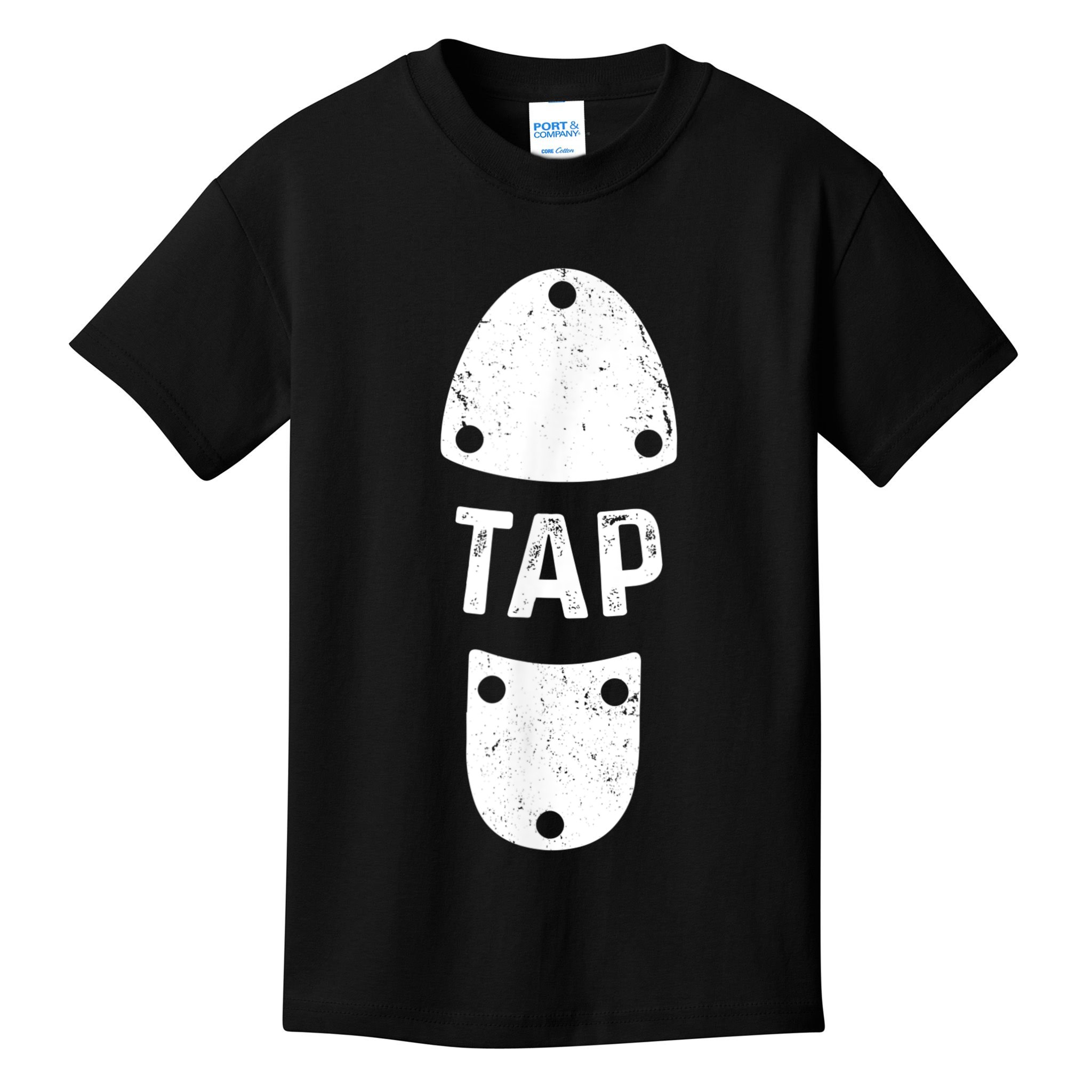 Tap Dancer Shoe Tap Dance Kids T-Shirt
