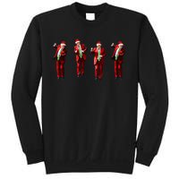 Trump Dance Santa Claus Christmas Xmas Pajamas Sweatshirt