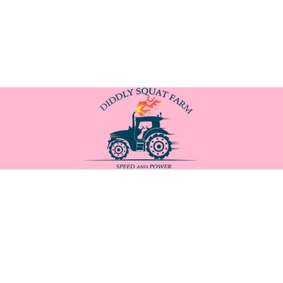 Tractor Diddly Squat Farm Speed And Power Bumper Sticker