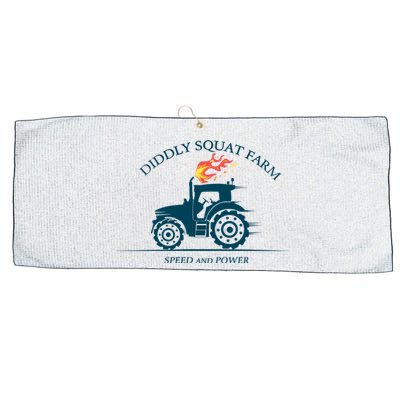 Tractor Diddly Squat Farm Speed And Power Large Microfiber Waffle Golf Towel